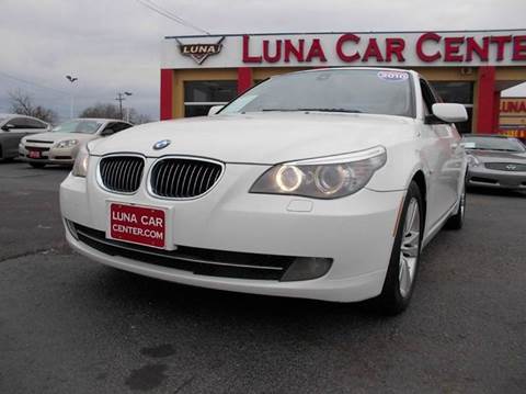 2010 BMW 5 Series for sale at LUNA CAR CENTER in San Antonio TX