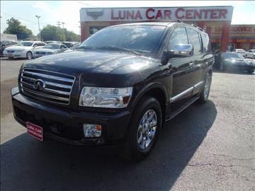 2006 Infiniti QX56 for sale at LUNA CAR CENTER in San Antonio TX