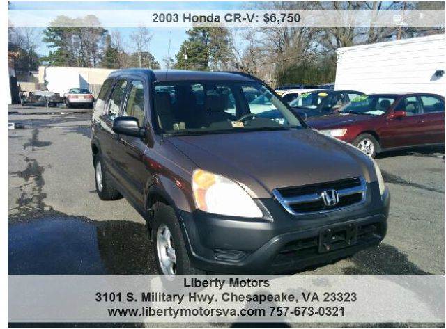 2003 Honda CR-V for sale at Liberty Motors in Chesapeake VA