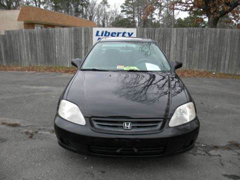 2000 Honda Civic for sale at Liberty Motors in Chesapeake VA