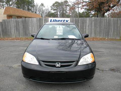 2003 Honda Civic for sale at Liberty Motors in Chesapeake VA