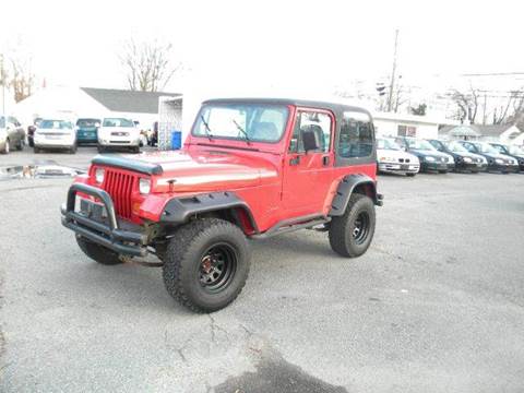 1995 Jeep Wrangler for sale at Liberty Motors in Chesapeake VA