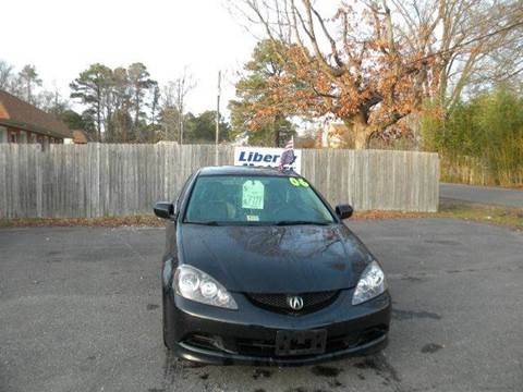2006 Acura RSX for sale at Liberty Motors in Chesapeake VA