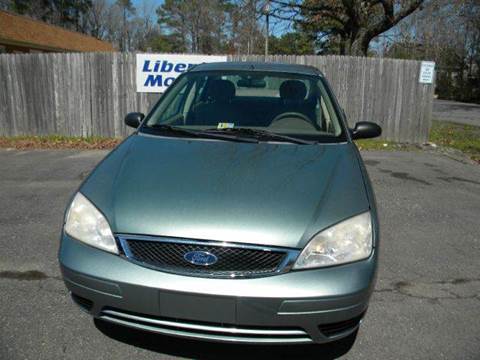 2005 Ford Focus for sale at Liberty Motors in Chesapeake VA