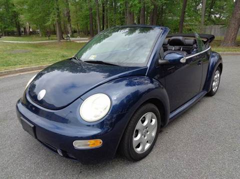 2003 Volkswagen New Beetle for sale at Liberty Motors in Chesapeake VA