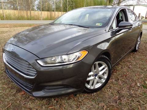 2016 Ford Fusion for sale at Liberty Motors in Chesapeake VA