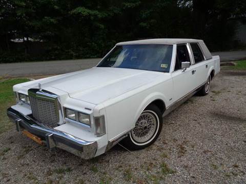 1986 Lincoln Town Car for sale at Liberty Motors in Chesapeake VA