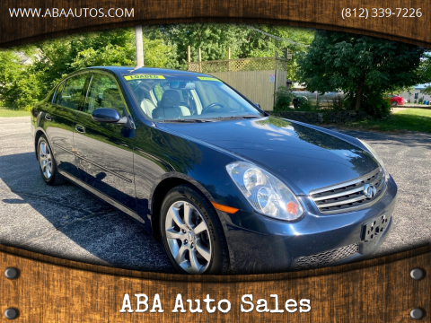 infiniti g35 for sale in bloomington in aba auto sales aba auto sales