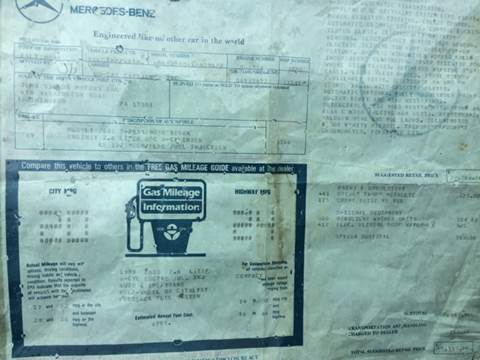 1989 Mercedes-Benz 260-Class