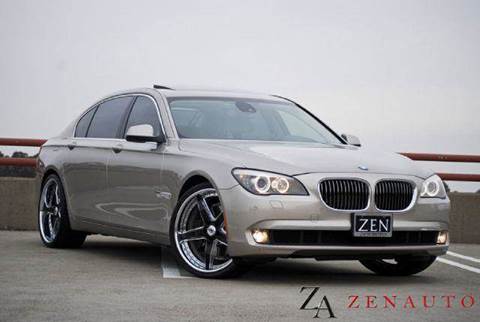 2011 BMW 7 Series for sale at Zen Auto Sales in Sacramento CA