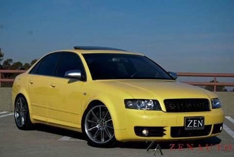 2004 Audi S4 for sale at Zen Auto Sales in Sacramento CA