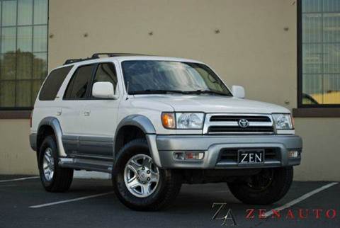 1999 Toyota 4Runner for sale at Zen Auto Sales in Sacramento CA