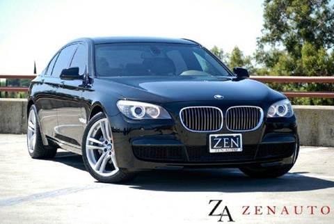 2012 BMW 7 Series for sale at Zen Auto Sales in Sacramento CA