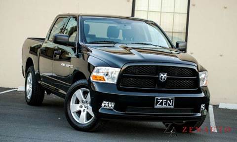 2012 Dodge Ram Pickup 1500 for sale at Zen Auto Sales in Sacramento CA