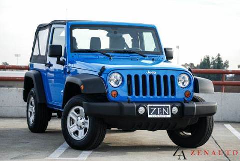 2012 Jeep Wrangler for sale at Zen Auto Sales in Sacramento CA