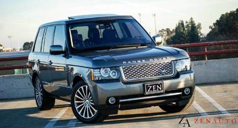 2011 Land Rover Range Rover for sale at Zen Auto Sales in Sacramento CA