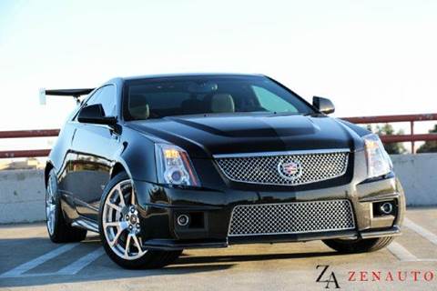 2012 Cadillac CTS-V for sale at Zen Auto Sales in Sacramento CA
