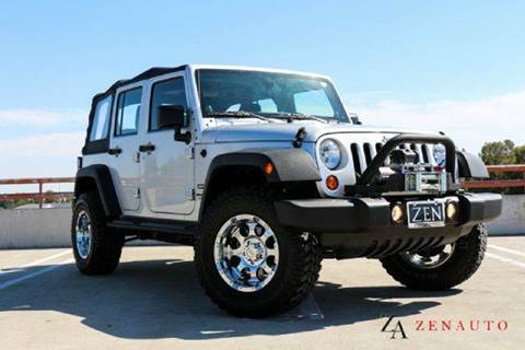 2012 Jeep Wrangler Unlimited for sale at Zen Auto Sales in Sacramento CA