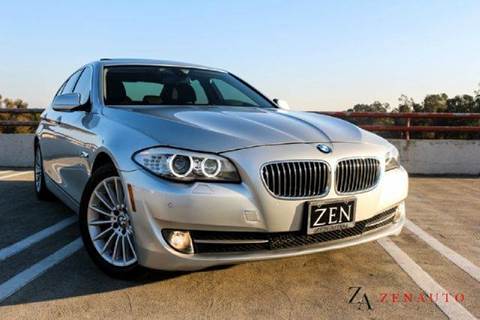 2012 BMW 5 Series for sale at Zen Auto Sales in Sacramento CA