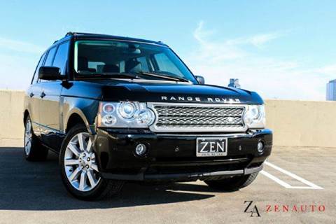 2007 Land Rover Range Rover for sale at Zen Auto Sales in Sacramento CA