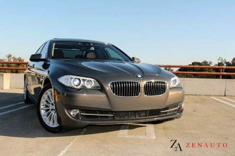 2013 BMW 5 Series for sale at Zen Auto Sales in Sacramento CA