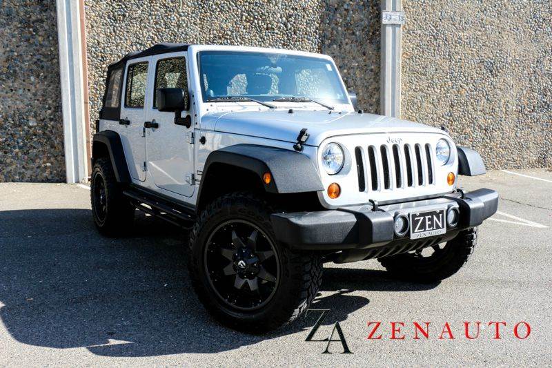2012 Jeep Wrangler Unlimited for sale at Zen Auto Sales in Sacramento CA