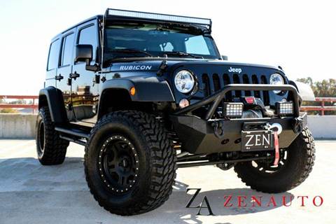 2015 Jeep Wrangler Unlimited for sale at Zen Auto Sales in Sacramento CA
