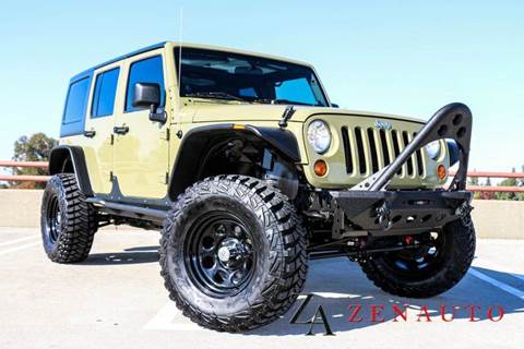 2013 Jeep Wrangler Unlimited for sale at Zen Auto Sales in Sacramento CA