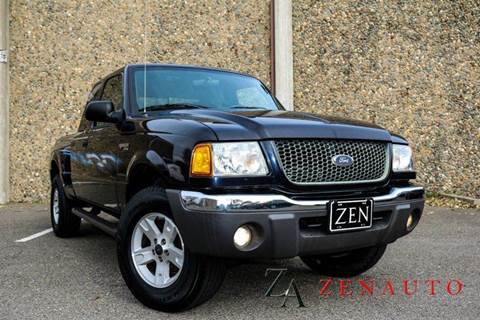 2002 Ford Ranger for sale at Zen Auto Sales in Sacramento CA
