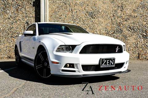 2013 Ford Mustang for sale at Zen Auto Sales in Sacramento CA