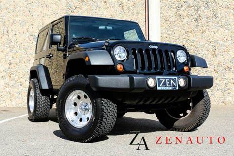 2012 Jeep Wrangler for sale at Zen Auto Sales in Sacramento CA