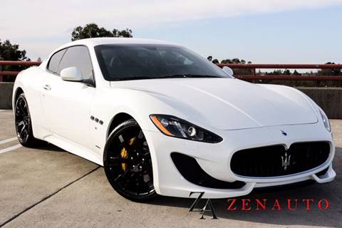 2016 Maserati GranTurismo for sale at Zen Auto Sales in Sacramento CA