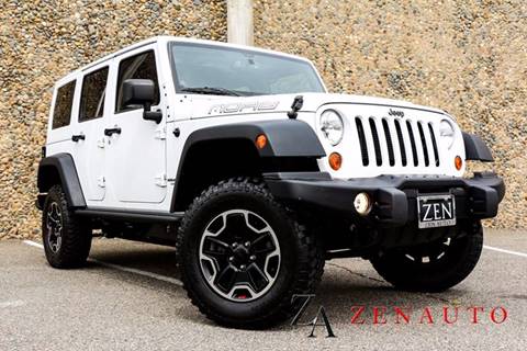 2013 Jeep Wrangler Unlimited for sale at Zen Auto Sales in Sacramento CA