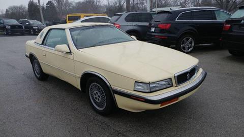 1989 Chrysler TC for sale at I-80 Auto Sales in Hazel Crest IL