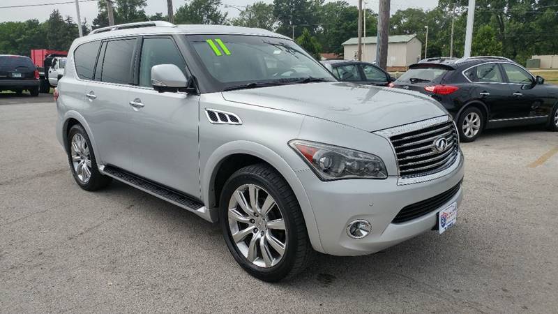 2011 Infiniti QX56 for sale at I-80 Auto Sales in Hazel Crest IL