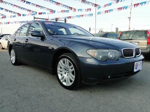 2002 BMW 7 Series for sale at I-80 Auto Sales in Hazel Crest IL