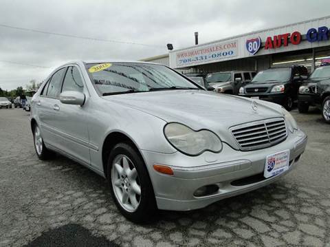 2002 Mercedes-Benz C-Class for sale at I-80 Auto Sales in Hazel Crest IL