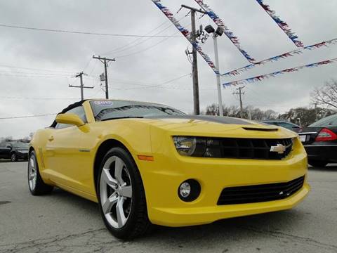 2012 Chevrolet Camaro for sale at I-80 Auto Sales in Hazel Crest IL