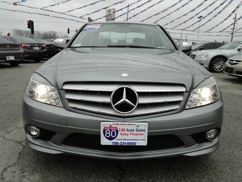 2008 Mercedes-Benz C-Class for sale at I-80 Auto Sales in Hazel Crest IL