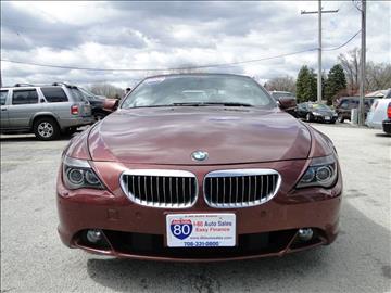 2005 BMW 6 Series for sale at I-80 Auto Sales in Hazel Crest IL