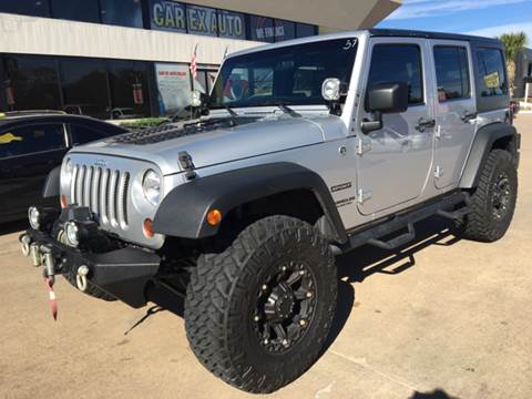 2012 Jeep Wrangler Unlimited for sale at Car Ex Auto Sales in Houston TX