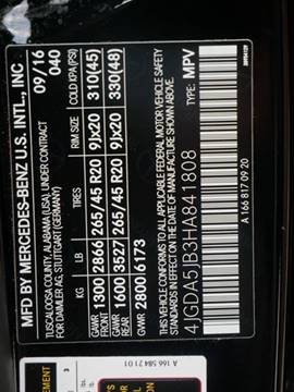 2017 Mercedes-Benz GLE GLE 350