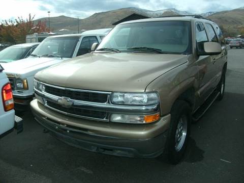 2001 Chevrolet Tahoe for sale at Small Car Motors in Carson City NV