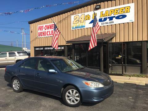 2002 Toyota Camry for sale at 24th And Lapeer Auto in Port Huron MI