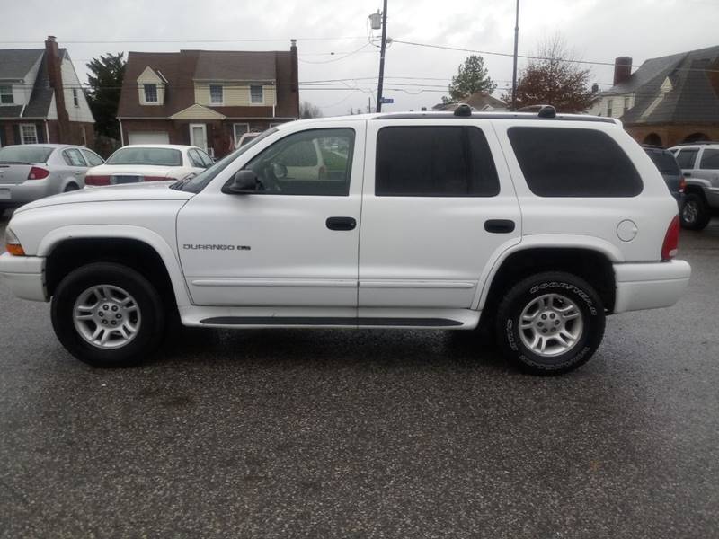 2001 Dodge Durango Slt 4wd 4dr Suv In York Pa