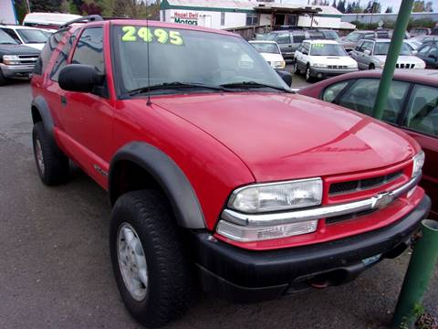 2000 Chevrolet Blazer for sale at Hazel Dell Motors & TOP Auto BrokersLLC in Vancouver WA
