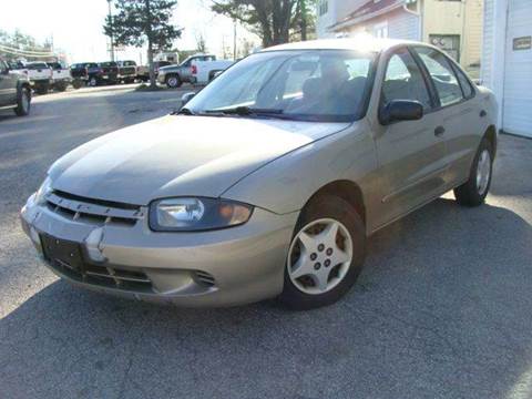 2004 Chevrolet Cavalier for sale at E & K Automotive in Derry NH