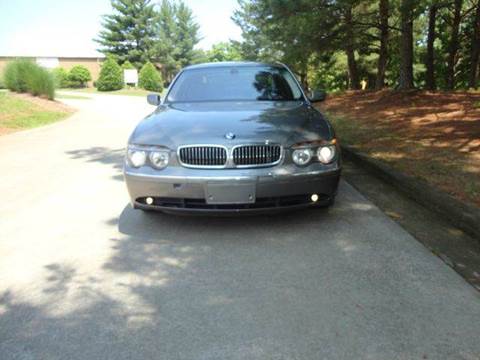 2003 BMW 7 Series for sale at German Auto World LLC in Alpharetta GA