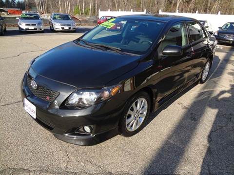 2010 Toyota Corolla for sale at Charlies Auto Village in Pelham NH