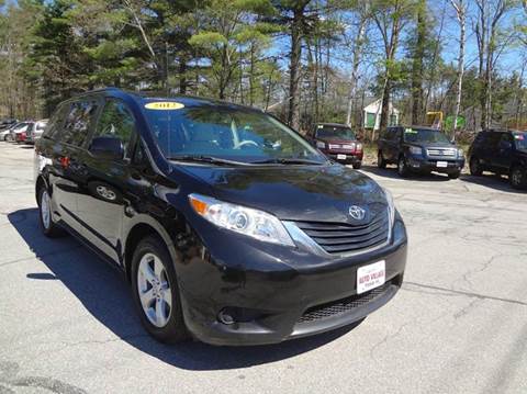 2012 Toyota Sienna for sale at Charlies Auto Village in Pelham NH